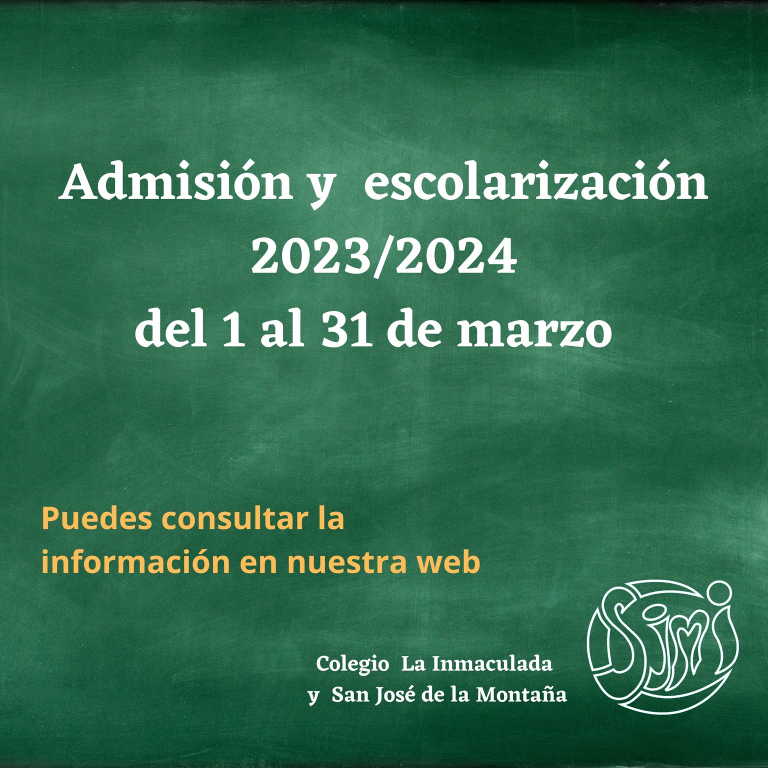 Escolarización 202324 Colegio La Inmaculada 7954